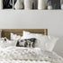 Linen House Haze Tufted 100% Cotton Duvet Cover Set White